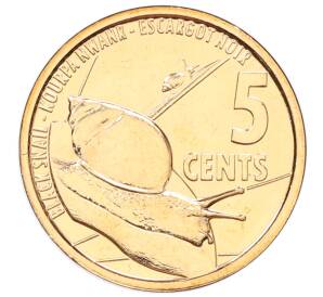 5 центов 2022 года Сейшелы — Фото №1