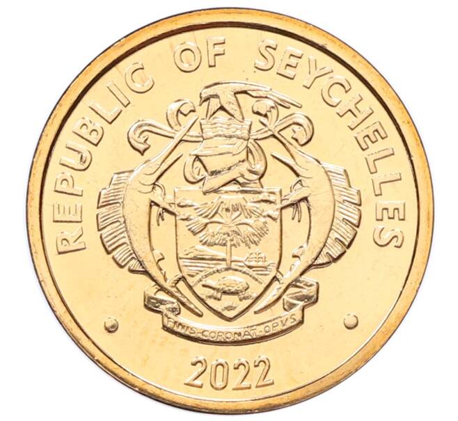 Монета 5 центов 2022 года Сейшелы (Артикул: K12-68040) — Фото №2