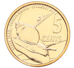 5 центов 2022 года Сейшелы — Фото №1