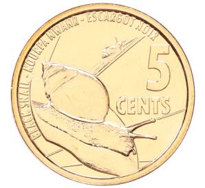 5 центов 2022 года Сейшелы — Фото №1