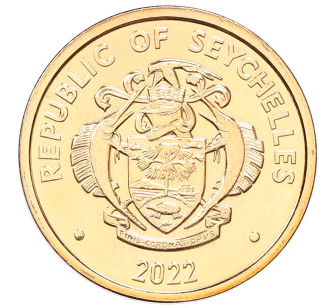 Монета 5 центов 2022 года Сейшелы (Артикул: K12-68044) — Фото №2
