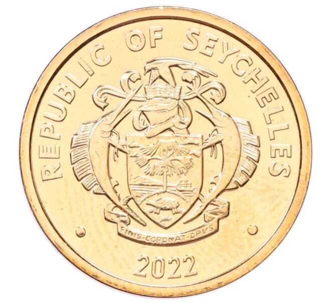 Монета 5 центов 2022 года Сейшелы (Артикул: K12-68048) — Фото №2