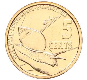 5 центов 2022 года Сейшелы — Фото №1