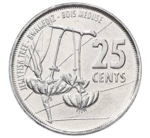 25 центов 2021 года Сейшелы — Фото №1