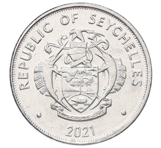 Монета 25 центов 2021 года Сейшелы (Артикул: K12-68090) — Фото №2