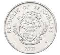 Монета 25 центов 2021 года Сейшелы (Артикул: K12-68106) — Фото №2