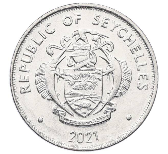 Монета 25 центов 2021 года Сейшелы (Артикул: K12-68110) — Фото №2