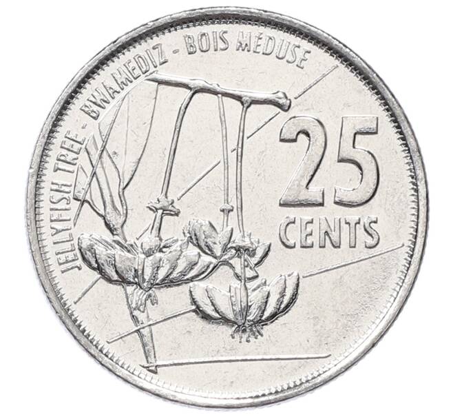 Монета 25 центов 2021 года Сейшелы (Артикул: K12-68111) — Фото №1