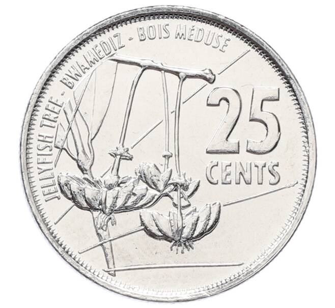 Монета 25 центов 2021 года Сейшелы (Артикул: K12-68113) — Фото №1