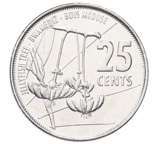 Монета 25 центов 2021 года Сейшелы (Артикул: K12-68129) — Фото №1