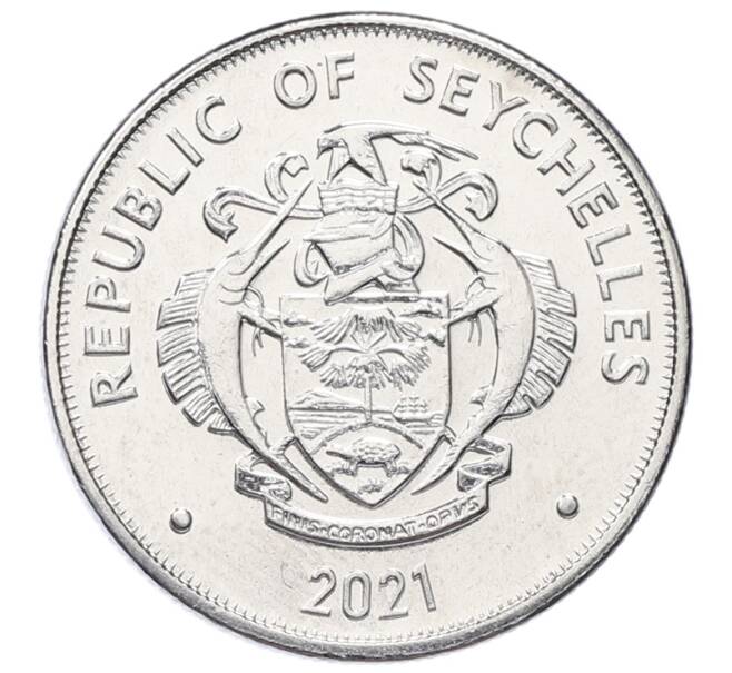 Монета 25 центов 2021 года Сейшелы (Артикул: K12-68130) — Фото №2