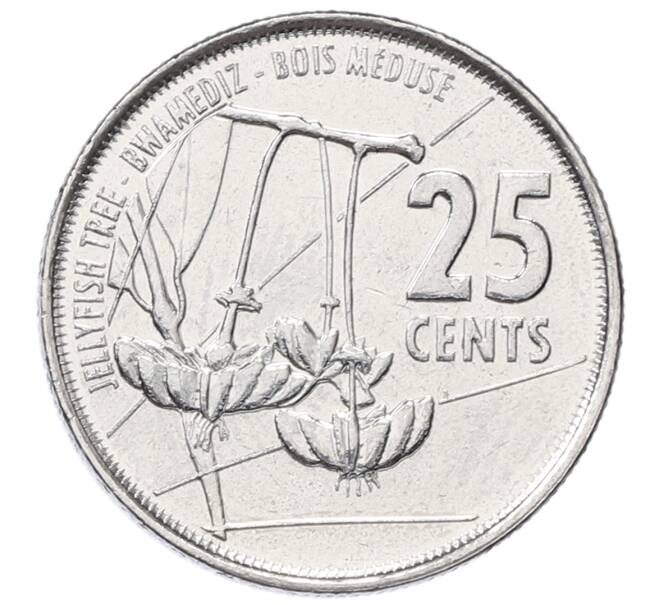 Монета 25 центов 2021 года Сейшелы (Артикул: K12-68138) — Фото №1