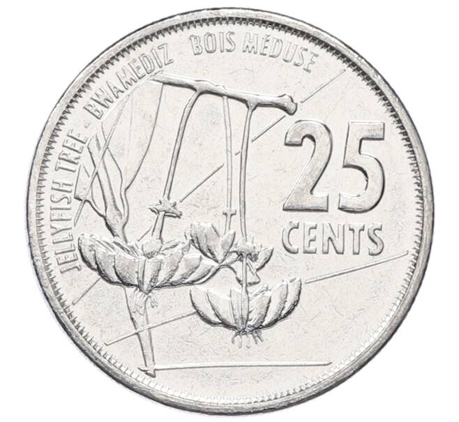 Монета 25 центов 2021 года Сейшелы (Артикул: K12-68140) — Фото №1