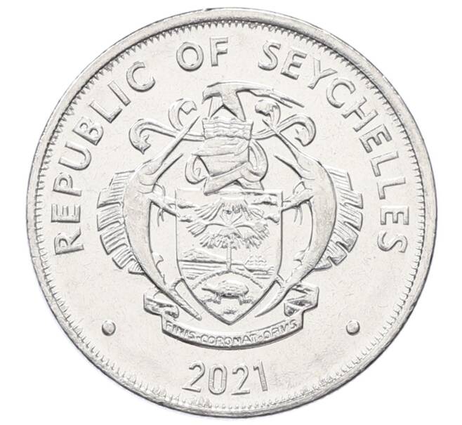 Монета 25 центов 2021 года Сейшелы (Артикул: K12-68140) — Фото №2