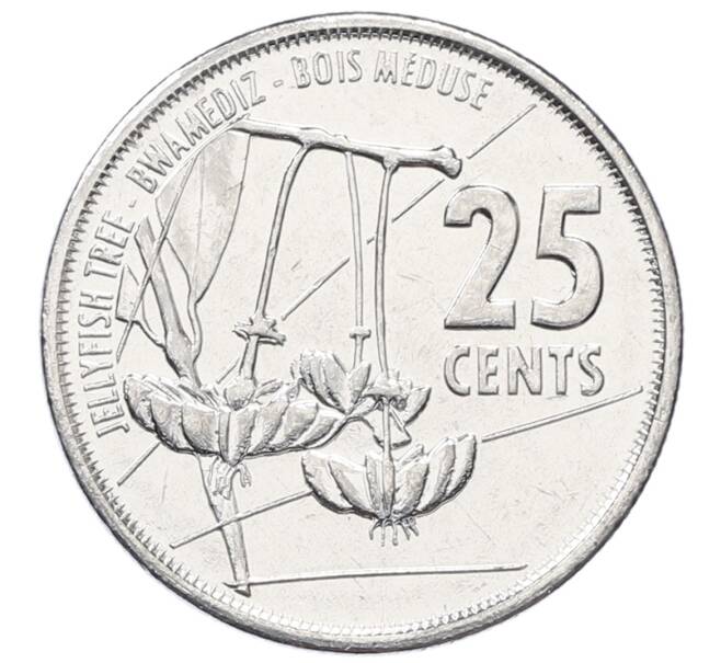 Монета 25 центов 2021 года Сейшелы (Артикул: K12-68141) — Фото №1