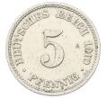 Монета 5 пфеннигов 1910 года D Германия (Артикул: M2-89611) — Фото №1