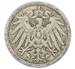 5 пфеннигов 1906 года A Германия — Фото №2