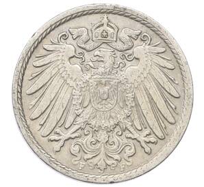 5 пфеннигов 1914 года F Германия — Фото №2