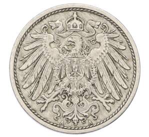 10 пфеннигов 1911 года A Германия — Фото №2