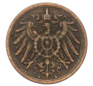 2 пфеннига 1907 года A Германия — Фото №2