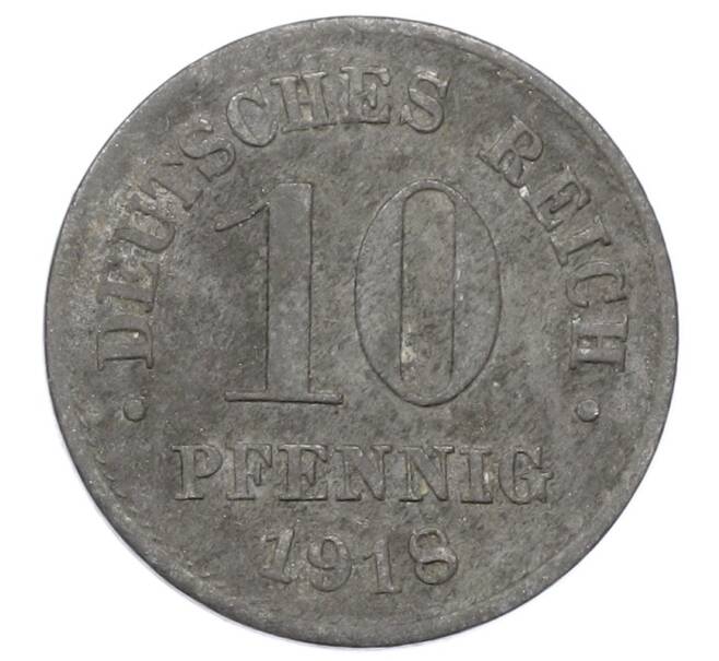 Монета 10 пфеннигов 1918 года Германия (Артикул: M2-89634) — Фото №1