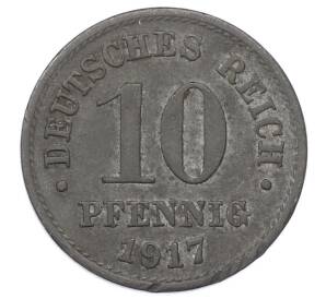 10 пфеннигов 1917 года Германия — Фото №1