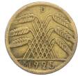 Монета 10 рейхспфеннигов 1925 года D Германия (Артикул: M2-89644) — Фото №1