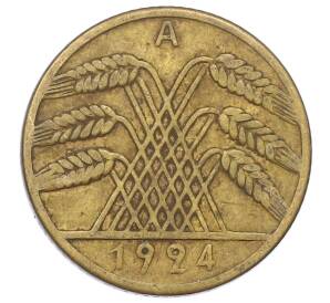 10 рентенпфеннигов 1924 года A Германия — Фото №1