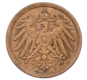 2 пфеннига 1906 года A Германия — Фото №2