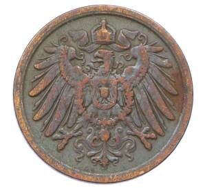 2 пфеннига 1912 года A Германия — Фото №2