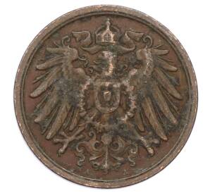 2 пфеннига 1914 года A Германия — Фото №2