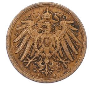 2 пфеннига 1907 года A Германия — Фото №2