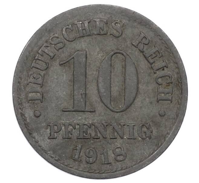 Монета 10 пфеннигов 1918 года Германия (Артикул: M2-89673) — Фото №1