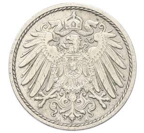 5 пфеннигов 1910 года A Германия — Фото №2