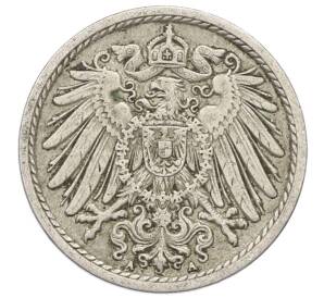 5 пфеннигов 1912 года A Германия — Фото №2