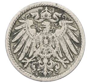 5 пфеннигов 1900 года A Германия — Фото №2