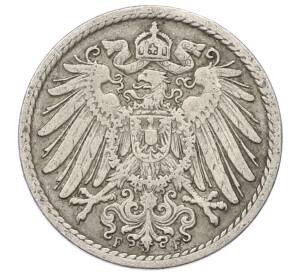5 пфеннигов 1905 года F Германия — Фото №2