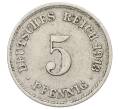 Монета 5 пфеннигов 1913 года F Германия (Артикул: M2-89715) — Фото №1