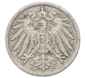 10 пфеннигов 1912 года F Германия — Фото №2