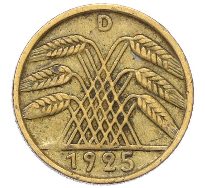 Монета 5 рейхспфеннигов 1925 года D Германия (Артикул: M2-89721) — Фото №1