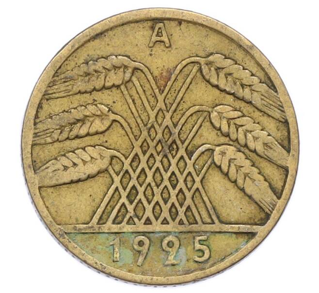 Монета 10 рейхспфеннигов 1925 года A Германия (Артикул: M2-89724) — Фото №1