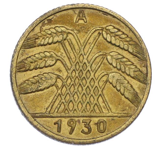 Монета 10 рейхспфеннигов 1930 года A Германия (Артикул: M2-89725) — Фото №1