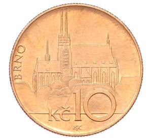 10 крон 2009 года Чехия — Фото №2