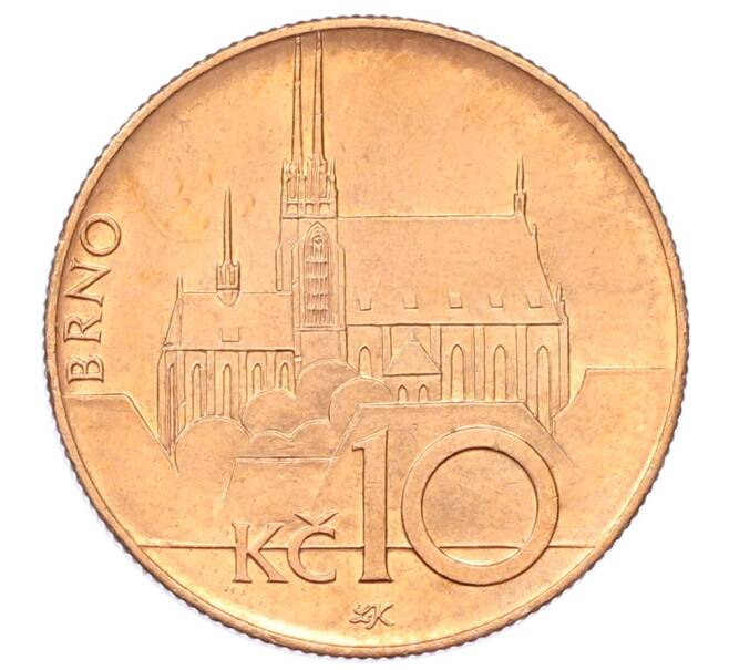 Монета 10 крон 2009 года Чехия (Артикул: M2-89731) — Фото №2