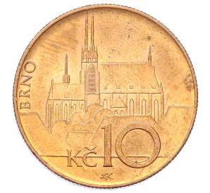 10 крон 2013 года Чехия — Фото №2