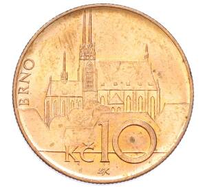 10 крон 2016 года Чехия — Фото №2
