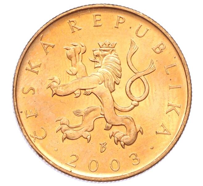 Монета 10 крон 2003 года Чехия (Артикул: M2-89735) — Фото №1