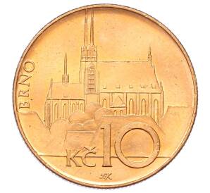 10 крон 2003 года Чехия — Фото №2