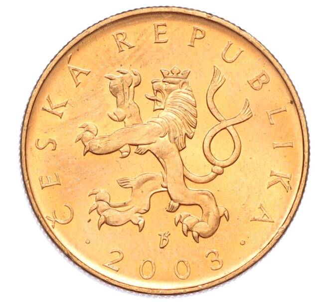 Монета 10 крон 2003 года Чехия (Артикул: M2-89736) — Фото №1
