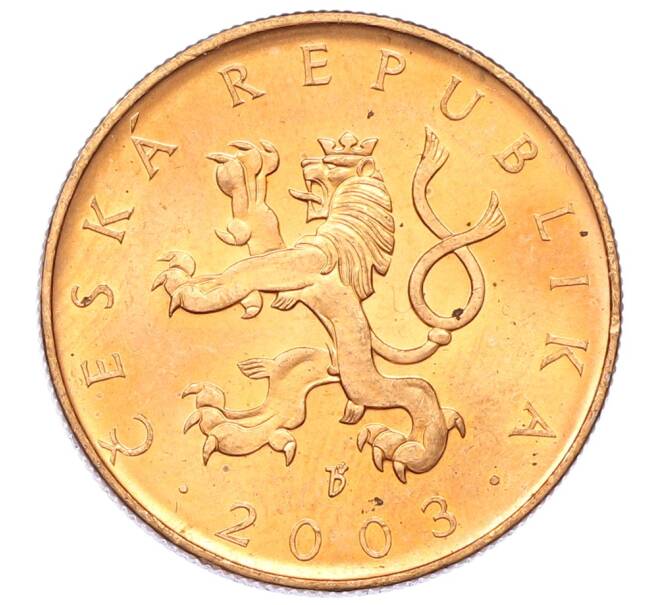 Монета 10 крон 2003 года Чехия (Артикул: M2-89737) — Фото №1